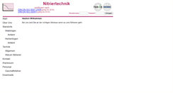 Desktop Screenshot of nitriertechnik.de